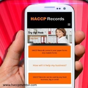HACCP Records for the food industry