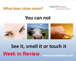 Week in Review HACCP Mentor