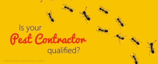 pest contractor qualifications