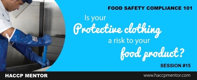 Protective clothing in the food industry