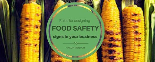 food safety signs