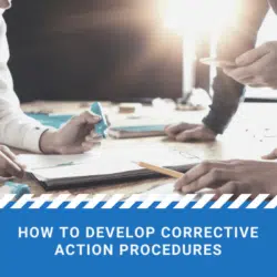 How to develop Corrective Action Procedures online training with HACCP Mentor