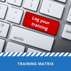 Training Matrix template